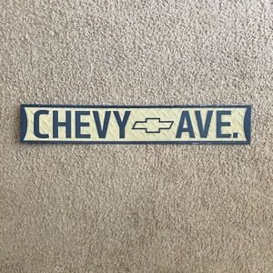 CHEVY Sign